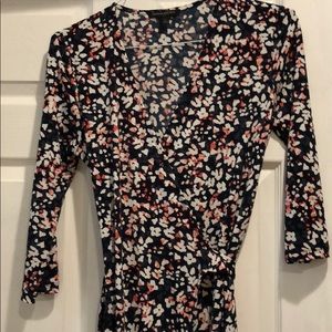 CUTE banana republic wrap dress size S